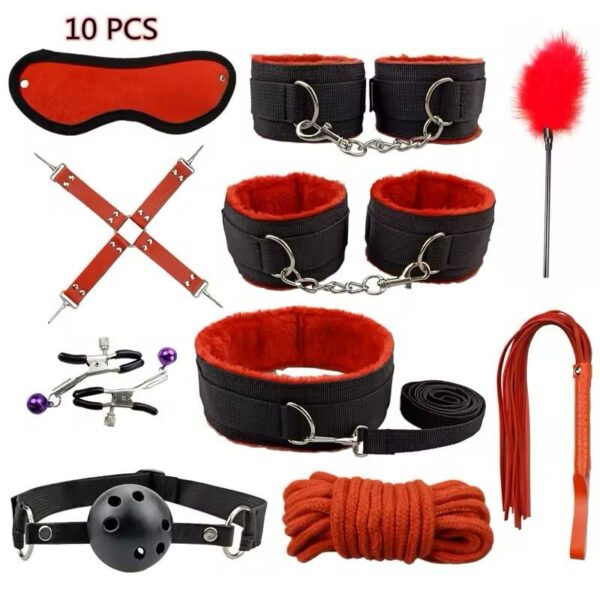 Bondage sex toys for couples, sex toys for women comes in combo ranging from 7 to 12 pieces - Image 2