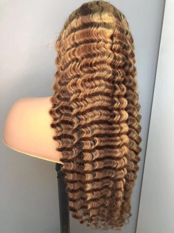13*4 lace frontal Deep Wave wig - Image 3