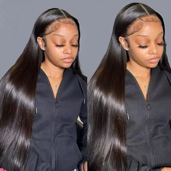 12A Grade Virgin Hair 13x4 Full Frontal Lace Wig - Image 2