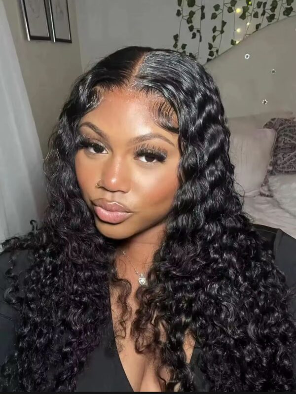 15A Burmese Curly Bundles Human hair Extensions Raw Human Hair Bundles - Image 6