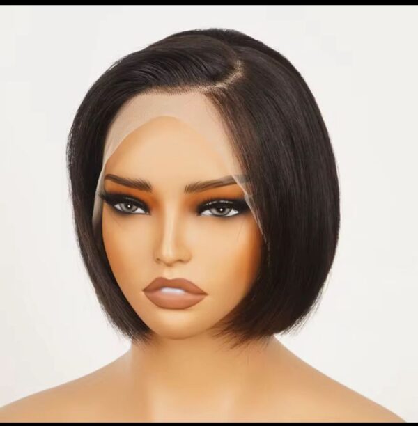 Thick Bob Cut HD Lace Frontal Wigs