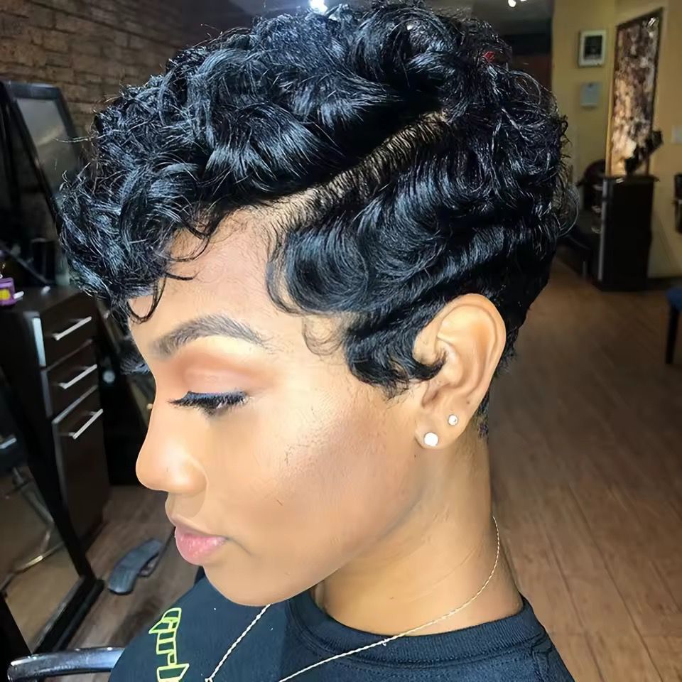 13x4 Brazilian Pixie Cut Chioma - Image 4